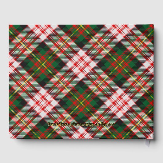 Familiereünie Carnegie Gastenboek (Achterkant)