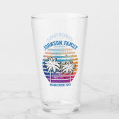 Familiereünie Custom Cruise Vakantie Glas (Achterkant)