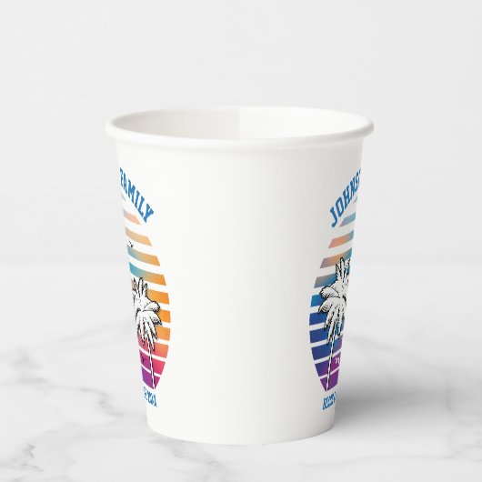 Familiereünie Custom Cruise Vakantie Papieren Bekers (Links)