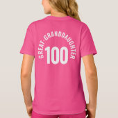 Familiereünie Custom Matching Verjaardag Foto T-shirt (Achterkant)