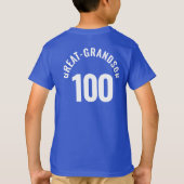 Familiereünie Custom Matching Verjaardag Foto T-shirt (Achterkant)