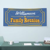 Familiereünie decoratiebanner spandoek (Beurs)