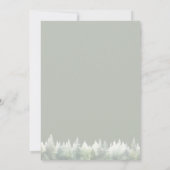 Familiereünie Forest kampvuur uitnodiging (Achterkant)