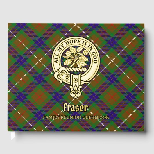 Familiereünie Fraser Gastenboek (Voorkant)