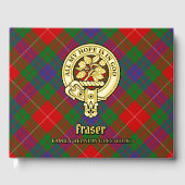 Familiereünie Fraser Gastenboek (Voorkant)