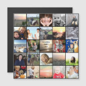 Familiereünie geeft de voorkeur aan fotocollage (Voorkant / Achterkant)