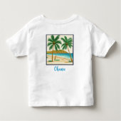 Familiereünie Hawaï Kinder Shirts (Achterkant)