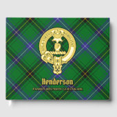 Familiereünie Henderson Gastenboek (Voorkant)