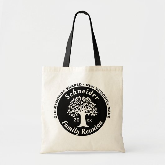 Familiereünie Herinneringen Souvenir Keepsake Gift Tote Bag (Voorkant)