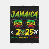 Familiereünie Jamaica 2025 maakt herinneringen vri Fleece Deken (Voorkant)