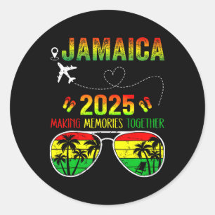 Familiereünie Jamaica 2025 maakt herinneringen vri Ronde Sticker