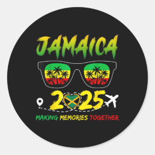 Familiereünie Jamaica 2025 maakt herinneringen vri Ronde Sticker