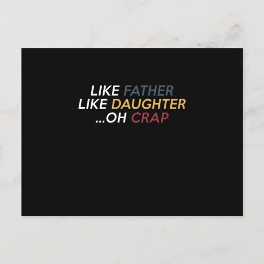 familiereünie op een grappige dag aankondigingskaart (Voorkant)