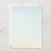 Familiereünie Palm Trees Beach Tropical Kaart (Achterkant)