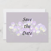 Familiereünie Pansy Save The Date (Achterkant)
