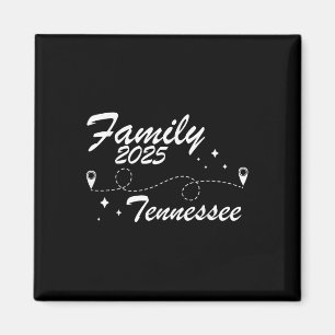 Familiereünie Tennessee Road Trip 2025 Zomer Vac Magneet