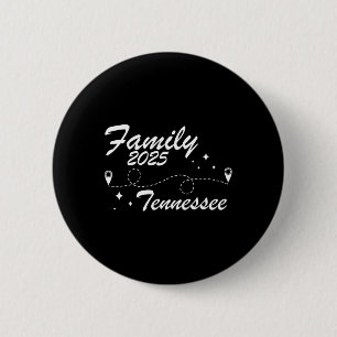 Familiereünie Tennessee Road Trip 2025 Zomer Vac Ronde Button 5,7 Cm