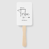 Familiereünie, Tribe Hand Familie Handwaaier (Achterkant)