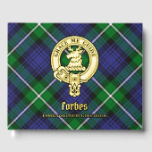 familiereünie van Forbes Gastenboek (Voorkant)