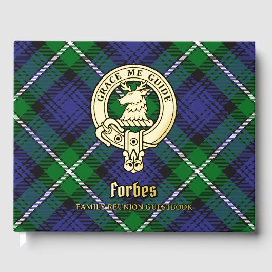 familiereünie van Forbes Gastenboek (Voorkant)