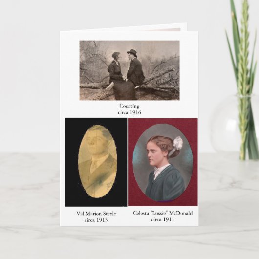 Familiereünie van Steele Kaart (Voorkant)