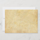 Familiereünie  Westerne thema-uitnodiging Kaart (Achterkant)