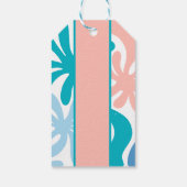 Familiereünie zomerthema Gift Label Cadeaulabel (Achterkant)