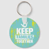 Families bij elkaar houden sleutelhanger (Voorkant)