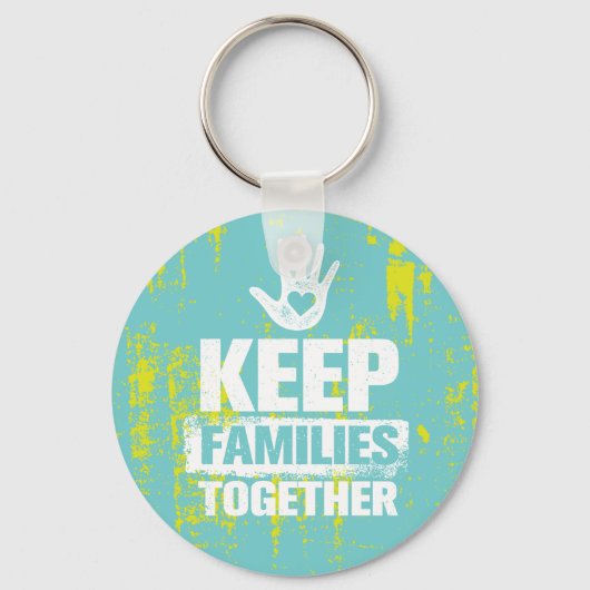 Families bij elkaar houden sleutelhanger (Voorkant)