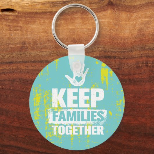 Families bij elkaar houden sleutelhanger (Voorkant)