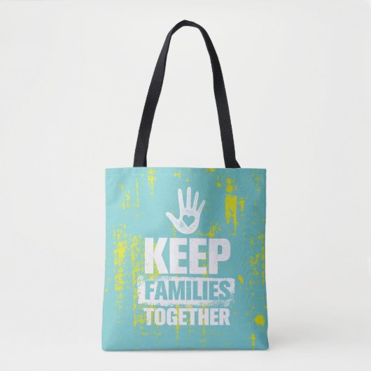 Families bij elkaar houden tote bag (Voorkant)