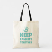 Families bij elkaar houden tote bag (Achterkant)