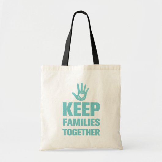 Families bij elkaar houden tote bag (Voorkant)