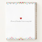 Familie's Recept Boeken - memorabele cadeau aan om (Achterkant)