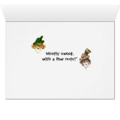 Families zijn als Fudge Humoureuze Kaart (Binenzijde Horizontaal (Onderkant))