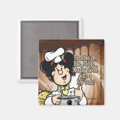 Families zijn als Fudge Magneet (Voorkant / Achterkant)