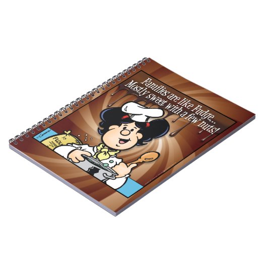 Families zijn als Fudge Notitieboek (Linkerzijde)