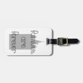 families zijn voor altijd een tempel van mormon ld bagagelabel (Voorkant horizontaal)