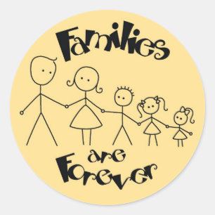 Families zijn voor altijd Stickers