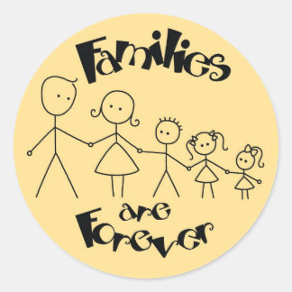 Families zijn voor altijd Stickers