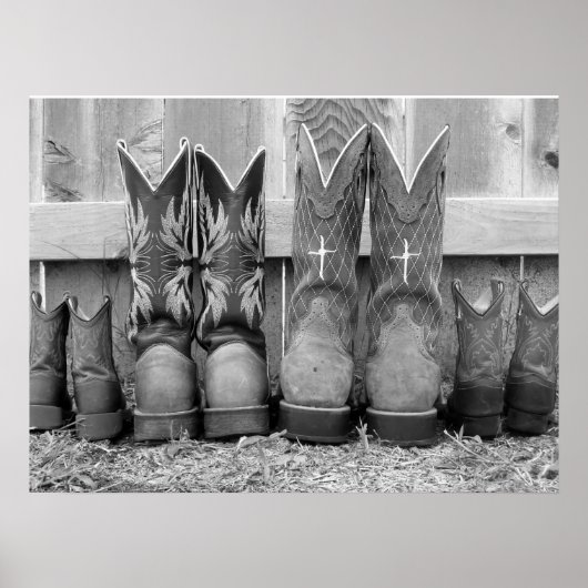 familieschoenen poster (Voorkant)