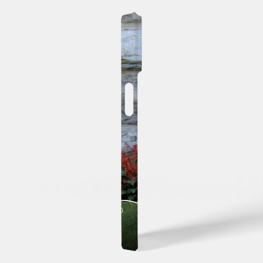 Familiescript-overlayfoto Case-Mate iPhone Case (Achterkant / Rechts)