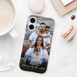 Familiescript-overlayfoto Case-Mate iPhone 14 Hoesje
