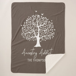 Familiestructuur anekameradviseur met naam sherpa deken