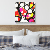 Familiestructuur Canvas Afdruk (Insitu (Slaapkamer))