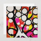 Familiestructuur Feestdagenkaart (Voorkant / Achterkant)