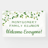 Familiestructuur gezinshereniging Persoonlijk welk Spandoek (Horizontaal)