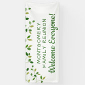 Familiestructuur gezinshereniging Persoonlijk welk Spandoek (Verticaal)