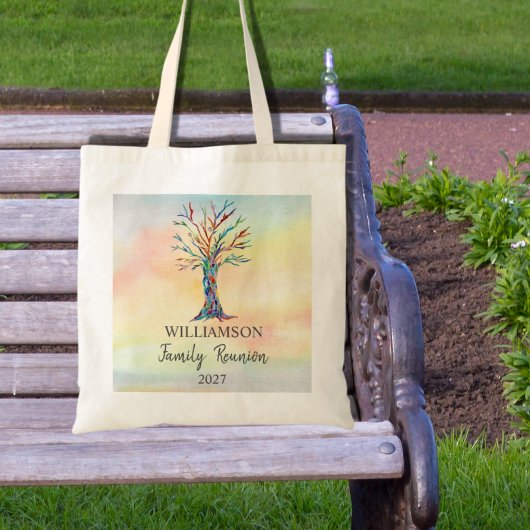 Familiestructuur gezinshereniging tote bag