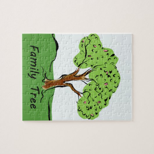 Familiestructuur Legpuzzel (Horizontaal)